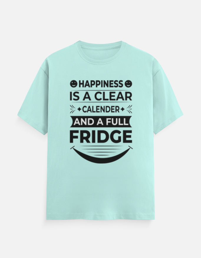 Happiness is a clear calendar Cotton Regular-fit T-Shirt