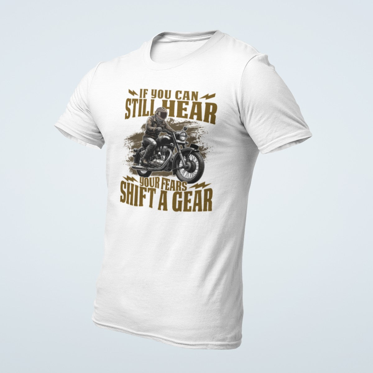 STILL HEAR SHIFT A GEAR Premium Regular-fit Cotton T-Shirt