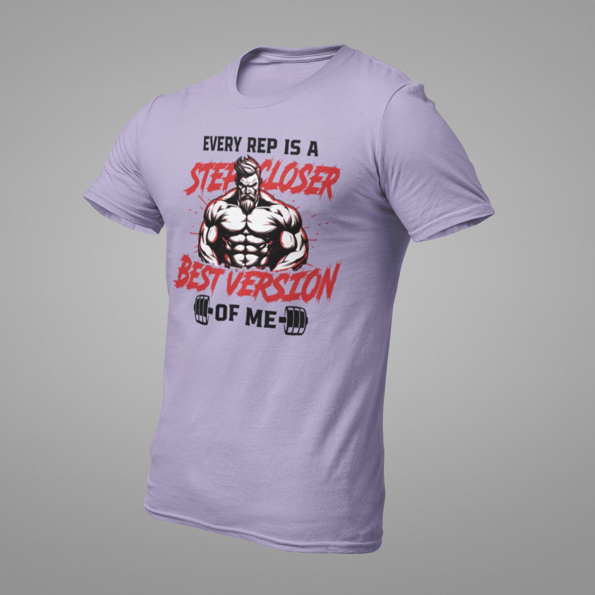 EVERY REP IS A STEP CLOSER BEST VERSION Premium Cotton Regular-fit T-Shirt