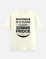 Happiness is a clear calendar Cotton Regular-fit T-Shirt